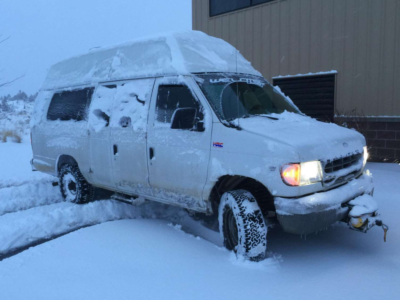 1994 Ford E-Series Econoline Van E-250 E-350 3 inch Suspension Lift Kit w Fox Shocks Modified Radius Arms